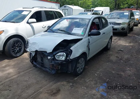 2009 Hyundai Accent Gs из США, поврежденный, VIN KMHCM36C49U112645